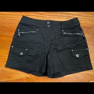 White Hose Black Market Black Shorts NWOT